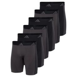Bokserki Active Micro Stretch 6 pak. Bokserki Adidas, l, bez wzorów, z materiału. Za 475.00 zł.