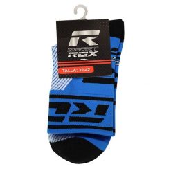 Skarpetki Rox R-running Step Medium Height Niebieskie 35-38. Czarne skarpety Roxy, bez wzorów, z elastanu. Za 1,300.99 zł.