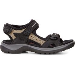 Buty do chodzenia męskie Ecco Offroad Marine. Brązowe buty turystyczne ecco, bez wzorów, z materiału, bez zapięcia, trekkingowe. Za 430.49 zł.