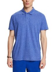 ESPRIT Koszulka polo w kolorze niebieskim rozmiar: M. Niebieskie koszulki polo sportowe Esprit, m, bez wzorów, bez kołnierzyka, bez ramiączek. Za 70.74 zł.