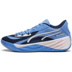 Buty Puma All Pro Nitro, Dla obu płci. Niebieskie buty do koszykówki Puma, bez zapięcia, do koszykówki. Za 590.00 zł.