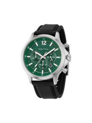 Nautica Zegarek Blueocean Chronograph NAPBOF401 Czarny. Czarne zegarki Nautica. Za 899.99 zł.