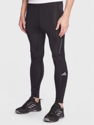 Adidas Legginsy Own the Run Leggings HM8444 Czarny Fitted Fit. Czarne legginsy długie sportowe Adidas, m, bez wzorów, z syntetyku, do biegania. Za 169.99 zł.