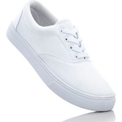 Tenisówki bonprix biały. Trampki marki bonprix. Za 54.99 zł.