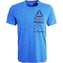 Reebok Tshirt z nadrukiem blue. T-shirty sportowe marki Reebok. W wyprzedaży za 127.20 zł.