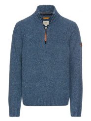 Camel Active Sweter w kolorze niebieskim rozmiar: XXL. Niebieskie swetry nierozpinane Camel Active, xxl, bez wzorów, bez kołnierzyka, bez ramiączek. Za 254.14 zł.