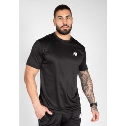 Fargo Koszulka - Czarny. Czarne t-shirty sportowe GORILLA WEAR, bez wzorów, bez ramiączek, na fitness i siłownię. Za 159.00 zł.