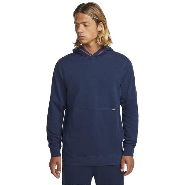 Męska Bluza Z Polaru. Niebieskie bluzy Nike, m, bez wzorów, z polaru, bez kaptura. Za 389.99 zł.