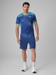 4F Spodenki piłkarskie szybkoschnące męskie - denim S. Niebieskie szorty 4F, m, bez wzorów, z denimu. Za 149.99 zł.