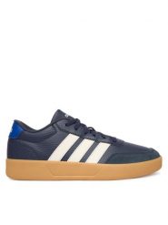 Adidas Sneakersy Breaknet 3.0 JQ4615 Granatowy. Niebieskie buty sportowe casual Adidas, bez wzorów, ze skóry, bez zapięcia. Za 259.99 zł.