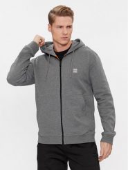 Boss Bluza Zetalky 50508578 Szary Regular Fit. Szare bluzy Boss, m, bez wzorów, z bawełny, bez kaptura. Za 899.99 zł.