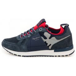 Pepe Jeans Tenisówki Męskie Tinker Pro-73 45 Ciemny Niebieski. Trampki marki Pepe Jeans. W wyprzedaży za 335.00 zł.