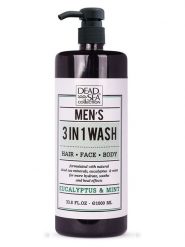 Dead Sea Collection Żel pod prysznic 3w1 "Eucalyptus Mint" - 1000 ml rozmiar: onesize. Pielęgnacja ciała Dead Sea Collection. Za 39.99 zł.