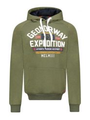 Geographical Norway Bluza "Germanito" w kolorze khaki rozmiar: L. Brązowe bluzy Geographical Norway, l, bez wzorów, z kapturem. Za 132.67 zł.