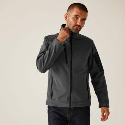 Męska kurtka softshell Arcola. Szare kurtki Regatta, na lato, m, bez wzorów, z softshellu, bez kaptura. Za 349.99 zł.