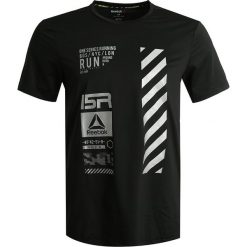 Reebok ONE Tshirt z nadrukiem black. T-shirty marki Reebok. W wyprzedaży za 126.75 zł.