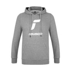 Bluza dresowa męska Reusch Hoodie. Czarne bluzy Reusch, m, bez wzorów, z dresówki, bez kaptura. Za 289.90 zł.