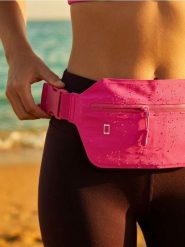 Saszetka na pas do biegania - różowy. Czerwone torby na ramię Sinsay, bez wzorów, bez dodatków. Za 19.99 zł.