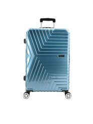 Semi Line Walizka średnia T5764-2 Niebieski. Niebieskie walizki Semi-line, bez wzorów, z tworzywa sztucznego, średnie. Za 219.99 zł.