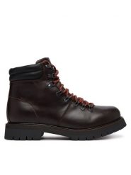 Tommy Hilfiger Trzewiki Elevated Outdoor Lth Wpm Boot FM0FM05995 Brązowy. Brązowe botki sznurowane Tommy Hilfiger, bez wzorów, ze skóry, bez obcasa, bez zapięcia. Za 849.99 zł.