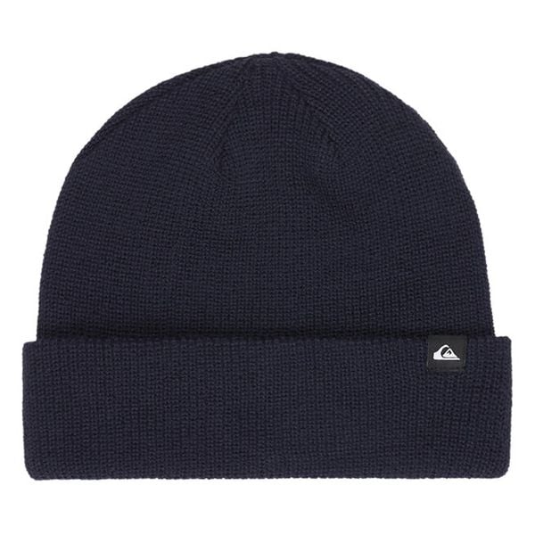 Czapka Quiksilver. Niebieskie czapki zimowe Quiksilver, bez wzorów. Za 69.99 zł.