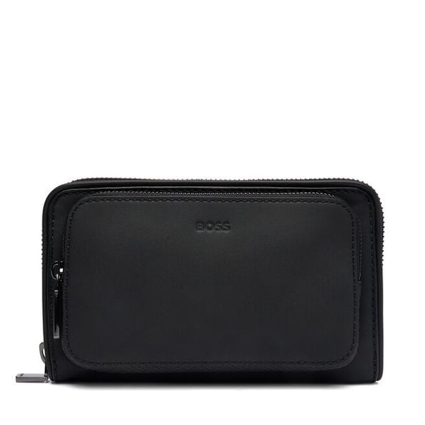 Nerka BOSS. Czarne saszetki i nerki Boss, bez wzorów. Za 1,209.00 zł.