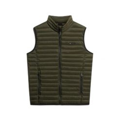 Kurtka bez rękawów Superdry Fuji Lite. Zielone kurtki Superdry, s, bez wzorów, bez kaptura. Za 367.50 zł.