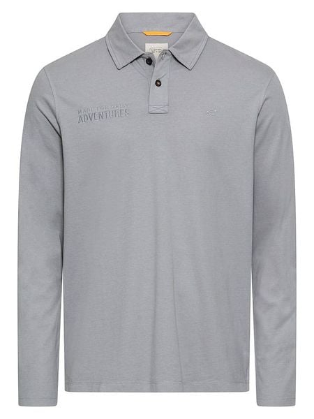 Camel Active Koszulka polo w kolorze szarym rozmiar: L. Szare koszulki polo Camel Active, l, bez wzorów, z bawełny, bez kołnierzyka, bez ramiączek. Za 139.87 zł.