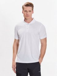 CMP Polo 3T60077 Biały Regular Fit. Białe koszulki polo CMP, m, bez wzorów, z syntetyku, bez kołnierzyka, bez ramiączek. Za 59.99 zł.