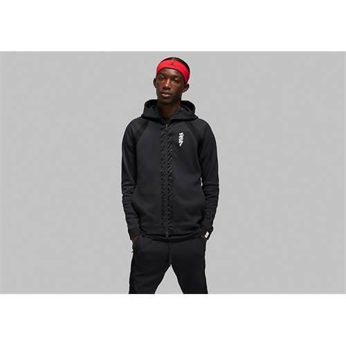 Bluza sportowa męska Nike Air Jordan Zion. Czarne bluzy z kapturem Nike, l, bez wzorów, z bawełny, z kapturem. Za 769.99 zł.