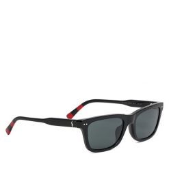 Okulary przeciwsłoneczne Polo Ralph Lauren. Czarne okulary przeciwsłoneczne Polo Ralph Lauren. Za 619.99 zł.