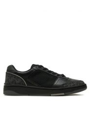 MICHAEL Michael Kors Sneakersy Rebel Empire Monogram 42F4RBFS1D Czarny. Czarne buty sportowe casual MICHAEL Michael Kors, bez wzorów, ze skóry, bez zapięcia. Za 609.99 zł.
