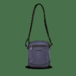 Saszetka męska BRANT WINGS crossbody DARK BLUE. Niebieskie torby na ramię Wings, bez wzorów, z materiału, na ramię, bez dodatków. Za 109.90 zł.