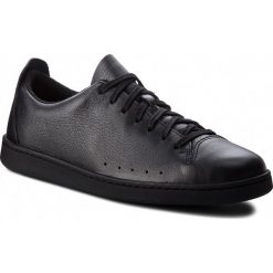 Sneakersy CLARKS - Nathan Lace 261371107 Black Leather. Buty sportowe casual marki Clarks. W wyprzedaży za 299.00 zł.