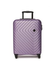 WITTCHEN Walizka kabinowa 56-3A-751-25 Fioletowy. Fioletowe walizki Wittchen, bez wzorów, z tworzywa sztucznego. Za 369.99 zł.