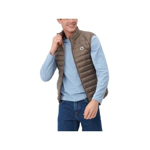 Kurtka puchowa bez rękawów JOTT Tom. Brązowe kurtki Jott, l, bez wzorów, z materiału, bez kaptura. Za 475.00 zł.