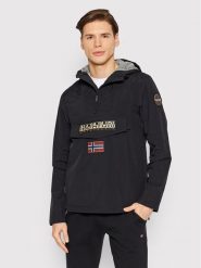 Napapijri Kurtka anorak Rainforest M Sum 3 NP0A4G7D Czarny Regular Fit. Czarne kurtki Napapijri, m, bez wzorów, z syntetyku, bez kaptura. Za 619.99 zł.