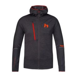 Bluza z kapturem z pełnym zamkiem błyskawicznym Hannah Niro. Szare bluzy z kapturem Hannah, m, bez wzorów, z kapturem. W wyprzedaży za 444.25 zł.