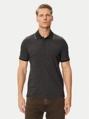 MICHAEL Michael Kors Polo CS650V848T Czarny Regular Fit. Czarne koszulki polo MICHAEL Michael Kors, m, bez wzorów, z bawełny, bez kołnierzyka, bez ramiączek. Za 439.99 zł.
