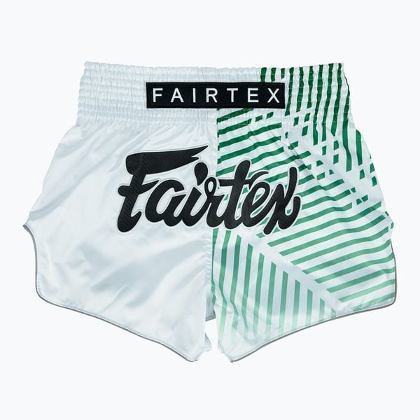 Spodenki treningowe Fairtex Muay Thai Shorts BS1923 "Racer". Białe krótkie spodenki sportowe FAIRTEX, s, bez wzorów, z materiału. Za 299.99 zł.