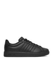 Adidas Sneakersy CEO-STREETTALK JR4699_ Czarny. Czarne buty sportowe casual Adidas, bez wzorów, z materiału, bez zapięcia. Za 279.99 zł.