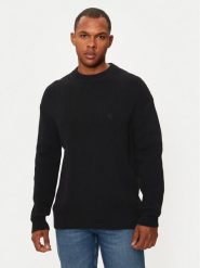 Calvin Klein Jeans Sweter J30J326193 Czarny Regular Fit. Czarne swetry rozpinane Calvin Klein Jeans, l, bez wzorów, z bawełny, bez kołnierzyka, bez ramiączek. Za 269.99 zł.