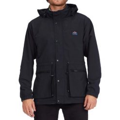 Kurtka zimowa męska Billabong Gnar. Czarne kurtki Billabong, na jesień, l, bez wzorów, z materiału, z kapturem. Za 377.49 zł.