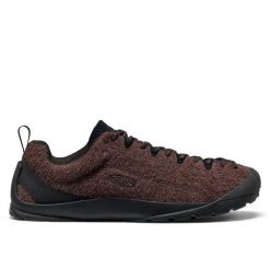 Buty trekkingowe Keen Jasper. Brązowe buty turystyczne Keen, bez wzorów, z gumy, bez zapięcia, trekkingowe. Za 675.40 zł.