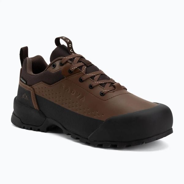 Buty trekkingowe męskie KADVA Strike Low WP. Brązowe buty turystyczne KADVA, na jesień, bez wzorów, z gumy, przed kostkę, bez zapięcia, trekkingowe. Za 349.99 zł.