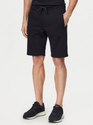 Bugatti Szorty sportowe 8255-15070E Granatowy Regular Fit. Niebieskie krótkie spodenki sportowe Bugatti, m, bez wzorów, z bawełny. Za 429.99 zł.