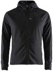 Craft Kurtka "Urban Run" w kolorze czarnym do biegania rozmiar: L. Czarne kurtki do biegania Craft, l, bez wzorów, z materiału, bez kaptura, do biegania. Za 229.95 zł.