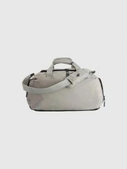 Torba treningowa na siłownię z kieszenią na buty unisex szara 4F ONE-SIZE. Szare torby na ramię 4F, bez wzorów, z materiału, na ramię, bez dodatków. Za 149.99 zł.