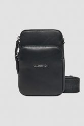 VALENTINO Czarna saszetka Horizon Crossbody. Czarne torby na ramię Valentino by Mario Valentino, bez wzorów, bez dodatków. W wyprzedaży za 259.99 zł.
