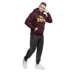 Bluza z kapturem Lonsdale Thurning. Białe bluzy z kapturem Lonsdale, xl, bez wzorów, z bawełny, z kapturem. Za 256.00 zł.